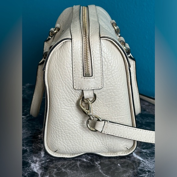 Kate Spade Delaney Perri Lane Bubbles Leather Satchel Shoulder Crossbody - Picture 5 of 16